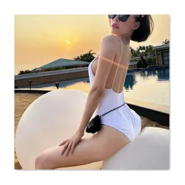 Bikini Fashion Bikini Designer One Pieci da bagno femminile Swimsuit Sexy Appeding Neck Appeding Brick Open W