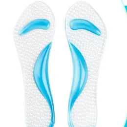 2024 Orthopädische Silikoneinole High Heels Fußkissenbogenunterstützungsschuhe Pads Transparent Anti-Rutsch-Massaging Mittelfußkissen-Kissen für High Heels