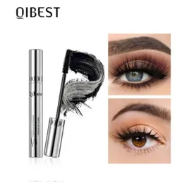 Qi Makeup Czarny tusz do rzęs 4D Curling grube rzęsy rzęsy Make UP Wodoodporne wydłużone oczy Mascara Cosmetics9042010