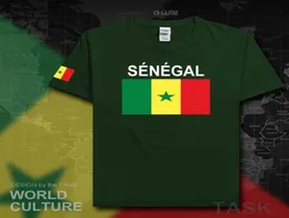 Senegal Sen Men T Shirt Jerseys Nation Team T -Shirt 100 Baumwolle T -Shirt -Kleidung Tees Country Sporting Fußballer Senegalese X06219507425