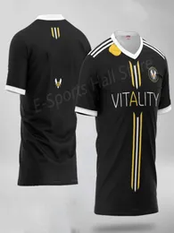2021CSGO ESPORTS Supporter Tshirt Vitality Team Uniform French Bee Zywoo Competition Summer Shox Short Sleeve2472417
