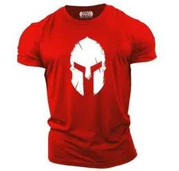 My Hero Spartan Men Men Tshirt Oversize 2021 Summer Gym Outdoor Top Tees Fitness Brand Reclaiming Graphic Tshirts9764616
