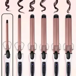 1PC 9 mm 13 mm 22 mm Profesjonalne złote elektryczne obrzężanie włosów Curling Iron Waver Gruszka Kwiat Różdżka Stylowa narzędzie 2# 240515