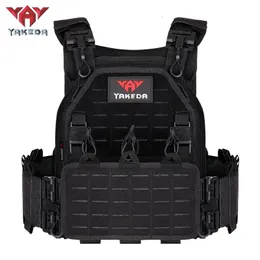 Yakeda Tactical Weste Outdoor Hunting Plate Protective Vest Airsoft Combat Equipment 240507