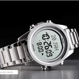 Männer Uhren für muslimische Islamische Sportarten digitales Armbandwechsel wasserdichte Chronograph Luminous Display Electronic Watch männlich skmei 2085