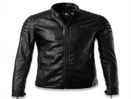 Fallchaquetas de Cuero Hombre 2016 Luxury Skull Mens Pilot Leather Jackets Jaqueta de Couro Men Biker Jacket Brand Clothing Man X1491623