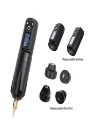 Mitragliatore rotativo per la penna per batteria da tatuaggio wireless per tatuaggi per un gioco da tatuaggio digitale Kit permanente Pen9868418 permanente