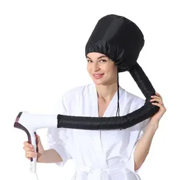 2024 1PCSポータブルソフトヘア乾燥キャップボンネットフード帽子レディースブロードライヤーホームヘアドレッシングサロン供給サロン品質乾燥の調整可能アクセサリ