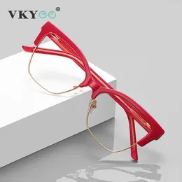 Солнцезащитные очки Vicky Classic Square персонализированные женские рамы для чтения очки против синего света Настраиваемая рецептурная компьютерная линза PFD2175