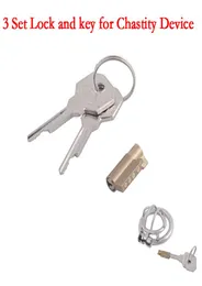 Lock Core Metal Male Device Stealth Lock Cock Cage Brass Lock Cylinder7113120