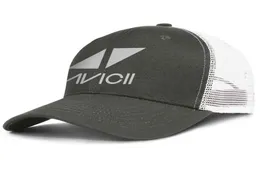 男性と女性のためのスーパーDJ aviciiロゴアーミグリーントラックキャップ野球スタイルデザイナーデザインあなたの帽子3892987
