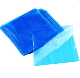 200 pezzi Sicurezza igiene monouso in plastica trasparente sacchetti di copertura per macchine da tatuaggio blu per proteggere la macchina per la macchina del tatuaggio6675335