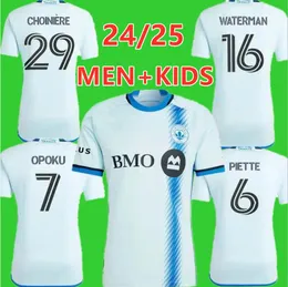 2024 2025 Montreal Soccer Jerseys Impact Coccaro Yankov Duke Ruan Waterman Choniniere Piette 24 25 Football Jersey Men and Kids Shirt 998