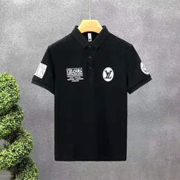 Louiseviution T Shirt Męskie koszulki Projektowanie T-shirty luźne marka mody Tops Straszne koszule luksusowe ubrania uliczne koszule polo rękawy azjatyckie rozmiar m-5xl 179