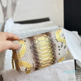 Baguetta per le spalle Baguette Baguette Python Python Purse maschile e femminile Snakes Glutch Mashion Trend Single Hold Hold Bag Whaget Borse Borse