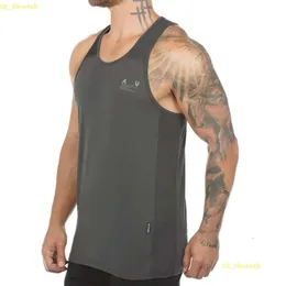 Summer ASR Men's Tant Tops Workout Bodybuilding Sports Brand Gym Mens Back Tank Top Muscle Fashion Sleeveless Singlets Fitness 319