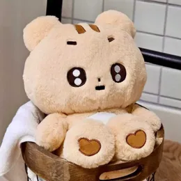 Doldurulmuş peluş hayvanlar 40cm k txt peluş bebek karikatür soobin yeonjun beomgyu kaii doldurulmuş hayvan oyuncakları dekoratif kanepe yastık hediye fan için