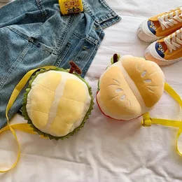 BASS Summer Fruit Cute Plush Girl Orange Durian Messenger Personality Cambia Spalla per telefono cellulare
