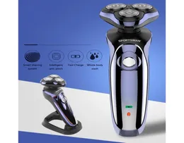 4D Digital Display Многофункциональная электрическая бритва влажная сухая электрическая бритва для мужчин USB -перезаряжаемый водонепроницаемый инструмент для бритья бороды 2326817