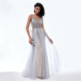 Party Dresses Sexy Diamonds Rhinestones A Line Prom For Women Evening Formal Occasion Vestidos Para Eventos Especiales