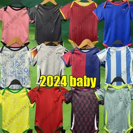 2024 2025 Brasilien Babyby Football Jersey Mexiko Kinder Kinder Fußballtrikot