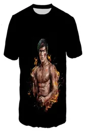 Sommer neueste Mode Frauenmenens Chinese Martial Art Bruce Lee Funny 3d Creative Casual Hip Hop T Shirt DXS0223400677