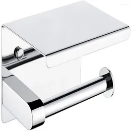Acessório de banho Conjunto de papel higiênico suporte moderno multifuncional elegante e elegante e elegante suporte telefônico e tecido convenientes
