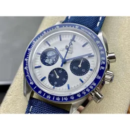 Projektant czterdziestwo męsku Mistrz szybkości Omegawatch 5A Wysokiej jakości ruch mechaniczny RelOJ OS Fabryka Chronograph Menwatch wszystkie zegarki robocze F4Q8