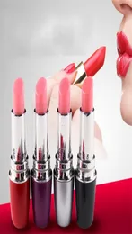Oggetti di bellezza Lipstick Atmosfera discreta mini proiettile vibratore vibrare le labbra lessichi rossetti saltare le uova s produzioni giocattoli per donne3587780