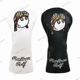 Malbons andra golfprodukter Pilot Golfklubbtäckningsklubbens huvudskydd nr 1 trälklubbskydd Klubbskydd Cover Ball Head Cover Driver Mal 217