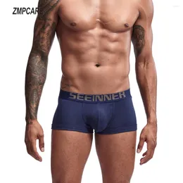 Underpants Herren Unterwäsche Seeinner Boxer Baumwollshorts Cuecas Männer Boxer Homme Boxershorts Männliche Höschen Calzoncillos xxl