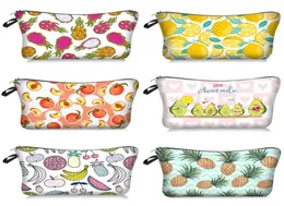 MPB014 3D Print Fruit Awrmelon Lady Cosmetic Bag Fashion Travel Mavoup Makeup Organizer Организатор макияж для хранения мешочка для красоты коробка W5429562