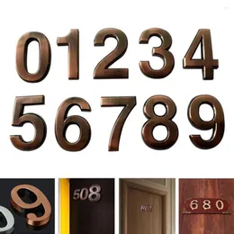 Figurine decorative decorazioni decorazioni per pavimenti per pavimenti per pavimenti per la targa edificio casa el dorna cifre digitale piastra adesiva numero di segno