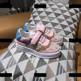 Top designer baby shoes lovely pink Kids Casual Shoe vogue Sneakers 2023 New Products Box Packaging Children's Size 26-35