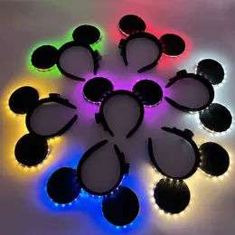 LED -Spielzeuge 1 niedliche LED Glühen Maus -Halsband, um Geburtstagsfeier Mädchen Stirnband Haarzubehör S2452011 zu beleuchten