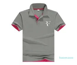 Summer Fashion Roger Federer Perfect Logo Printed Polo RF Новые мужчины Высококачественные социальные рубашки поло для женщин для женщин и Mens05182554