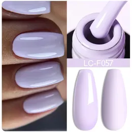 Lilycute 7 ml nakenrosa lila gel nagellack 184 färger för manikyr semi permanent blöt av bas topprockkonst lack 240510