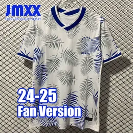JMXX 24-25 Brazylii piłkarskie koszulki dłoniowe liście specjalnej edycji męskie mundurs koszulka piłkarska 2024 2025 Wersja fanów