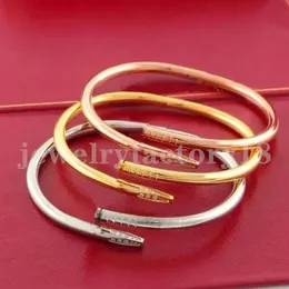 Роскошный браслет Классический дизайнерский браслет женщина ногол браслет мода мода Unisex Bracelet Пара пара Bangle Gold Jewelry Day Day Dy Gift Accessories