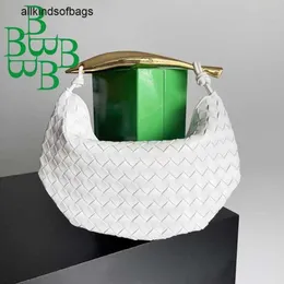 Bottegenets Sumbags Sardine Bag 6B Woven Series Series Двойная овчина 2024 Новая средняя и американская мода TFP9