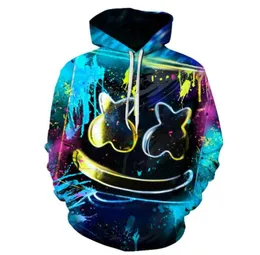 Men039s Hoodies Sweatshirts DJ Music Autumn and Winter 3D Anime Graphic Hoodie The Hiest Coolest Casual bekväm TOP3404129
