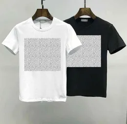 2021 Summer Mens T Shirt Fashion Simple Pure Cotton Black and White Couples Clothing Casual Highquality Letter Brodery M2XL7234261