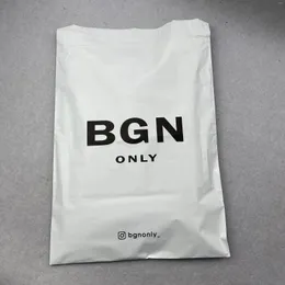 Storage Bags High Quality Wholesale Luxury 50pcs Biodegradable Poly Mailer For Clothing Packaging With Own Logo