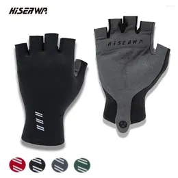 Radsporthandschuhe Hiserwa Sommer Halbfinger MTB Road Fahrrad Reitfahrer Frauen Anti -Rutsch -Absorbing Pad Bying Byking