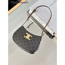 As lojas de malas de design estão 70% de desconto em novo Lisa, o mesmo arco triunfal zíper de couro Tilly Bag Bag Single ombro de ombro único feminino casual feminino