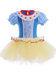 Vestidos de menina Princess Ballet Tutu Dress para criança meninas bailarina de dança de dança de dança de dança com saia de tule amarelo/azul/