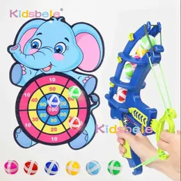 LED Toys Butterfly Dart Board Toy Childrens Sticky Ball Indoor/Outdoor Archery Set Game Game Target Targeting Toy Boy/Girl Girl Gift S2452011