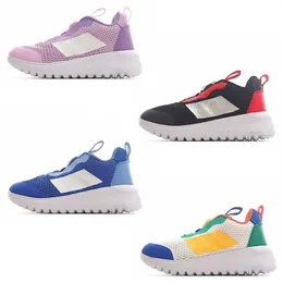 Rotating button children Wear Outdoor Children BOA Sports Shoes Breathable 2024 Spring Summer Autumn Casual Shoe Boys Girls Youth kids