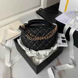 12A All-New Mirror Quality Designer Quilted Bag Mini Clutch Bags 18cm Diamond Lattice Handbags Purses Designer Woman Handbag Luxury Bag With Gold Chain