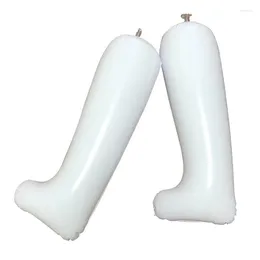Storage Bags 20pairs Boot Shaping Bag Knee Display Holder Supporter Plastic Inflatable Air Packaging Bubble Store Showcase Props